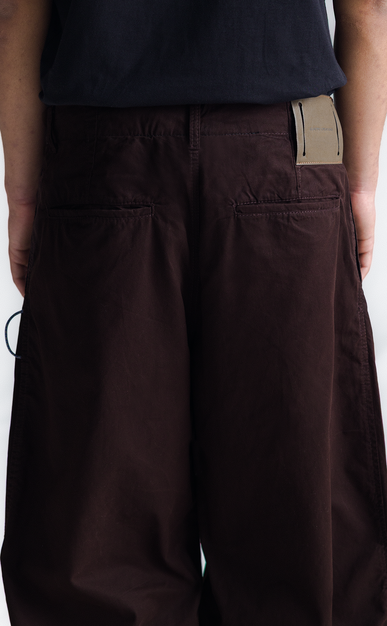 [PRÉ-VENDA] COMBAT TWILL BAGGY PANTS CAFÉ