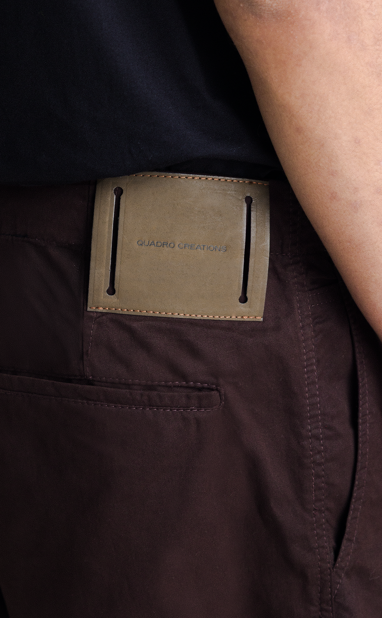 [PRÉ-VENDA] COMBAT TWILL BAGGY PANTS CAFÉ