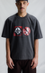 T-SHIRT SUDDEN IMPACT BOXY STONED BLACK