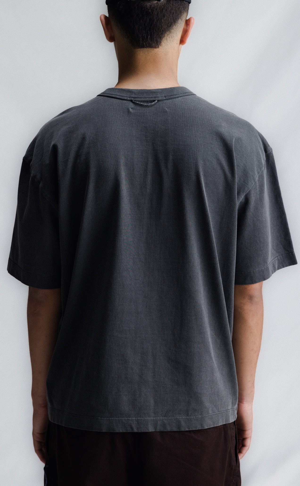 T-SHIRT SUDDEN IMPACT BOXY STONED BLACK