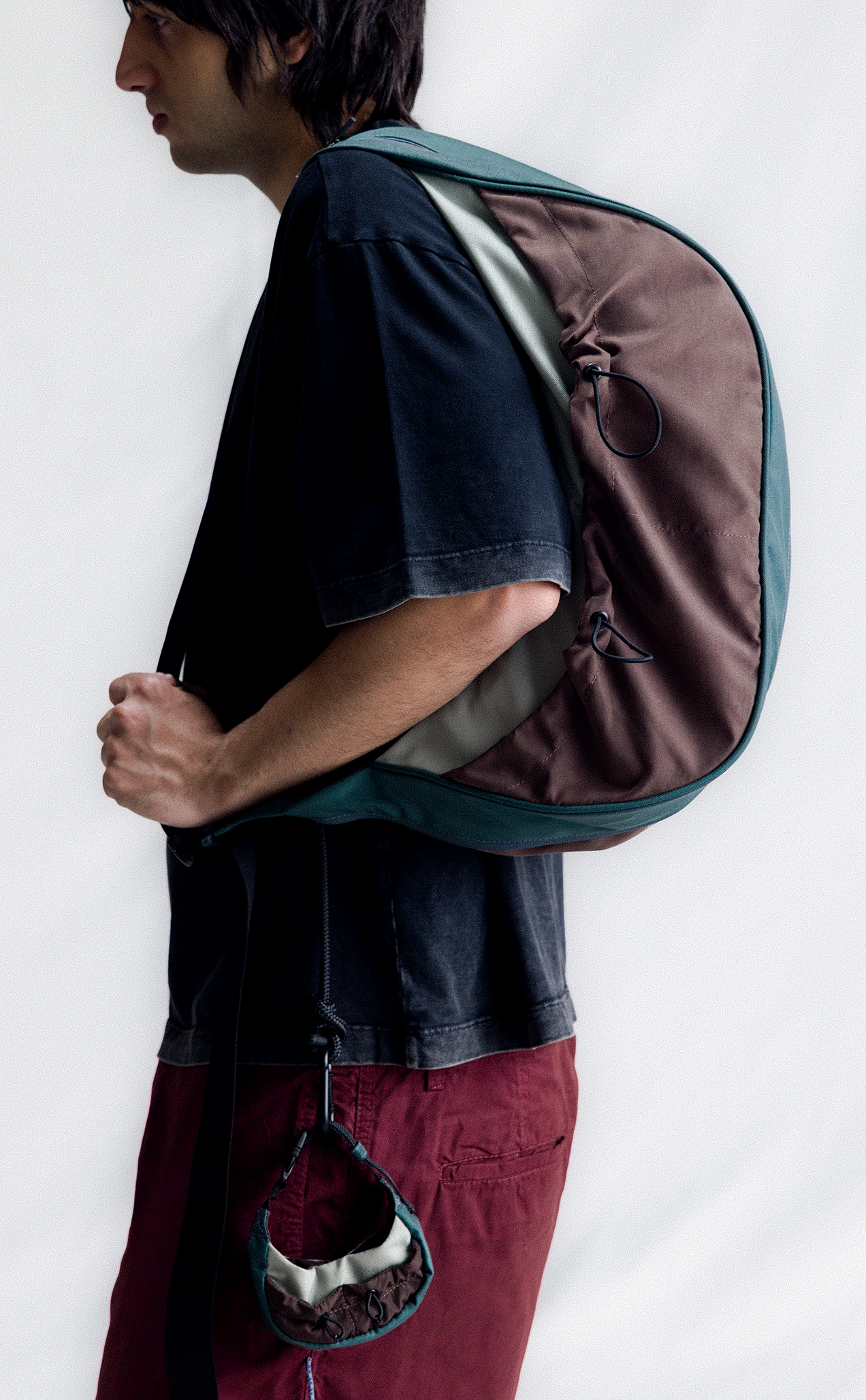 T-SHIRT SADISK BOXY WASHED GREY