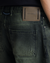[PRÉ-VENDA] SIDE DART DENIM BAGGY PANTS ACID BLACK