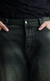 [PRÉ-VENDA] SIDE DART DENIM BAGGY PANTS ACID BLACK