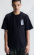 TSHIRT FRAME SENIOR BADGE REGULAR BLACK