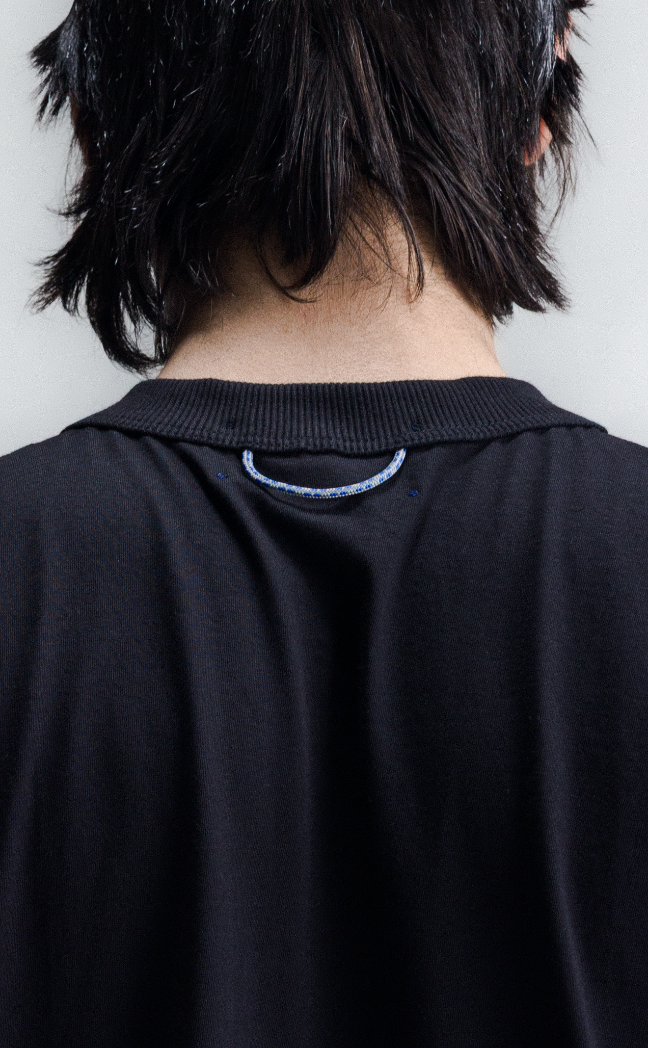 T-SHIRT QC NOTES BOXY BLACK