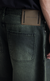 [PRÉ-VENDA] SIDE DART DENIM SUPER BAGGY SHORTS ACID BLACK