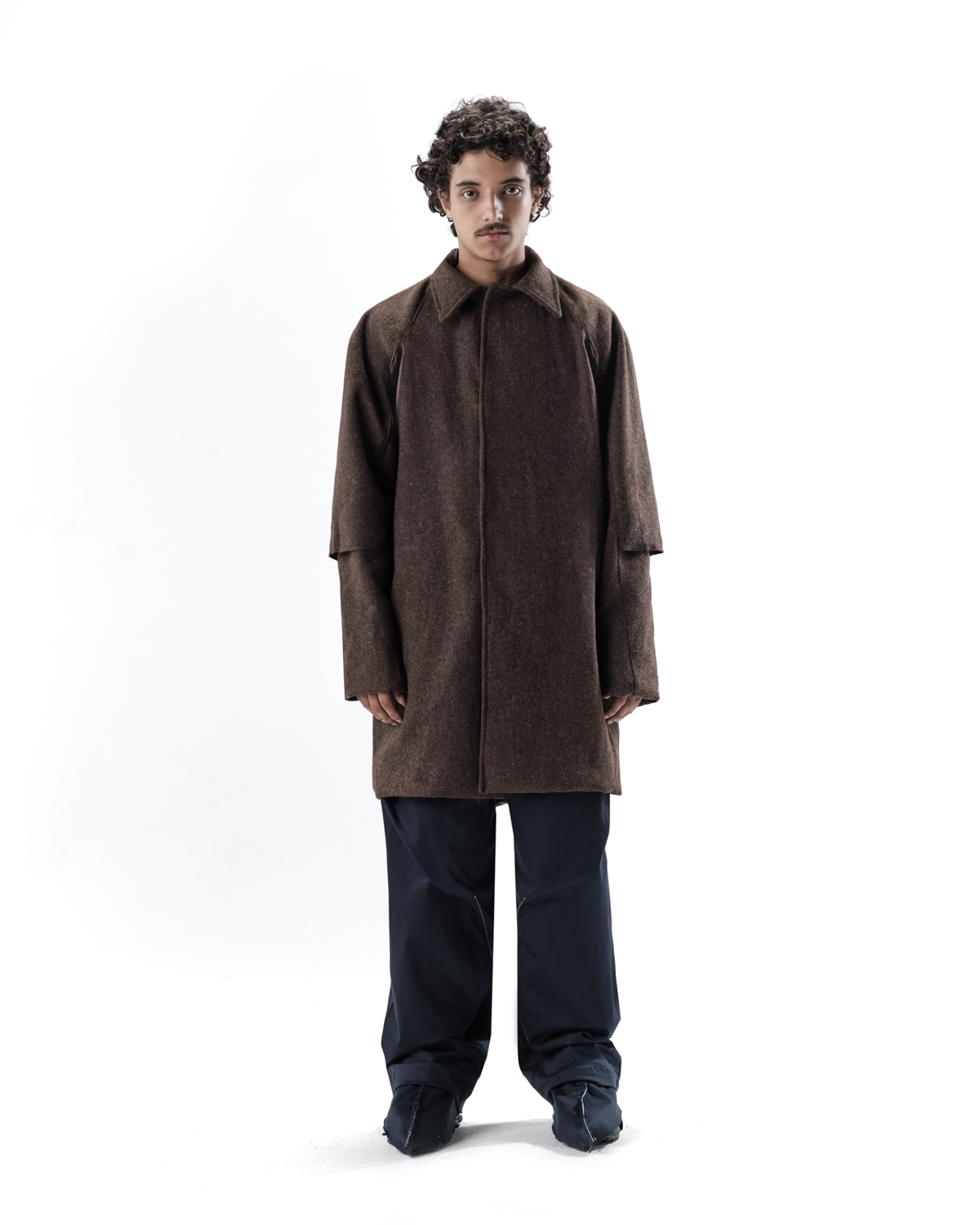 LOPARIC BROWN OVERCOAT