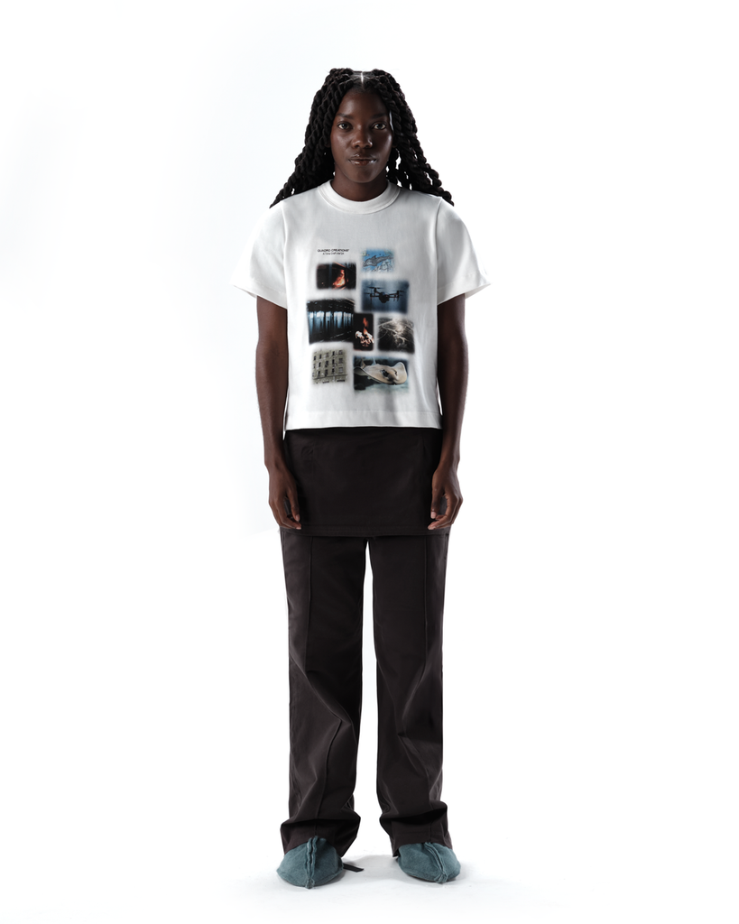 MOODBOARD OFF-WHITE BABY TEE