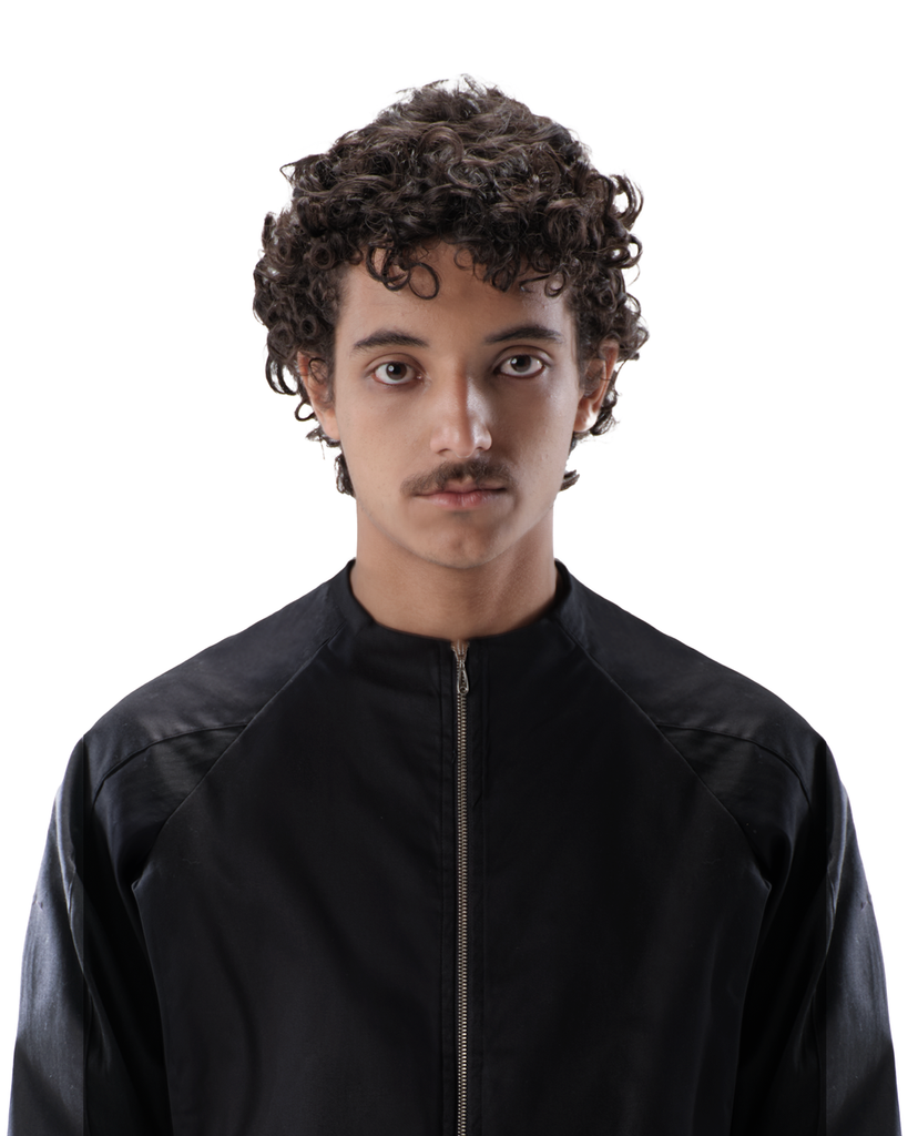 ZOHI TRANSLUCENT BLACK JACKET