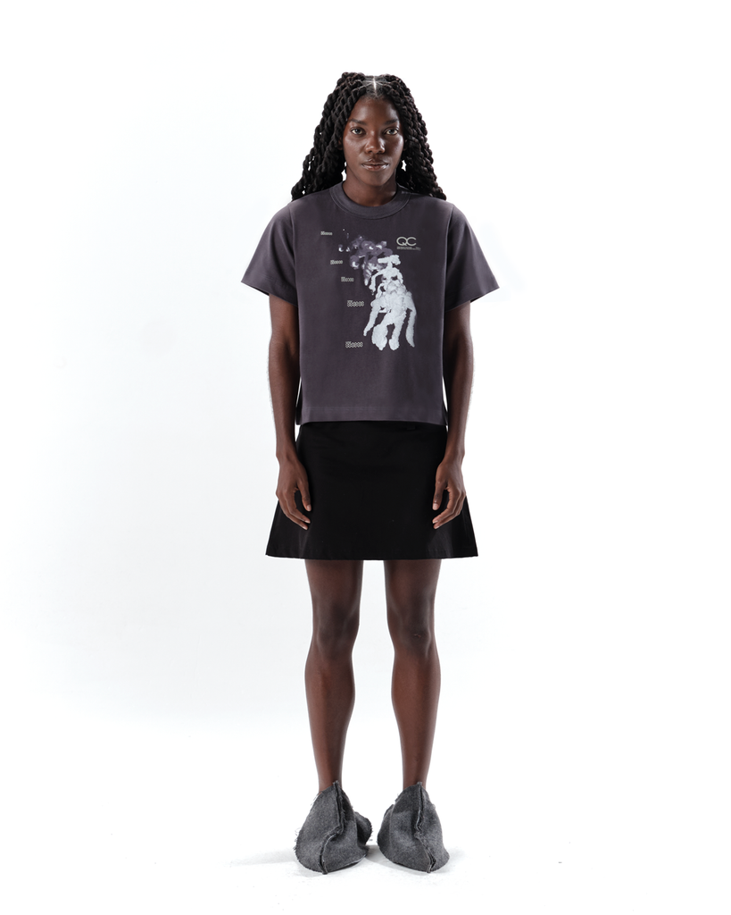 FOAM LIF GREY BABY TEE