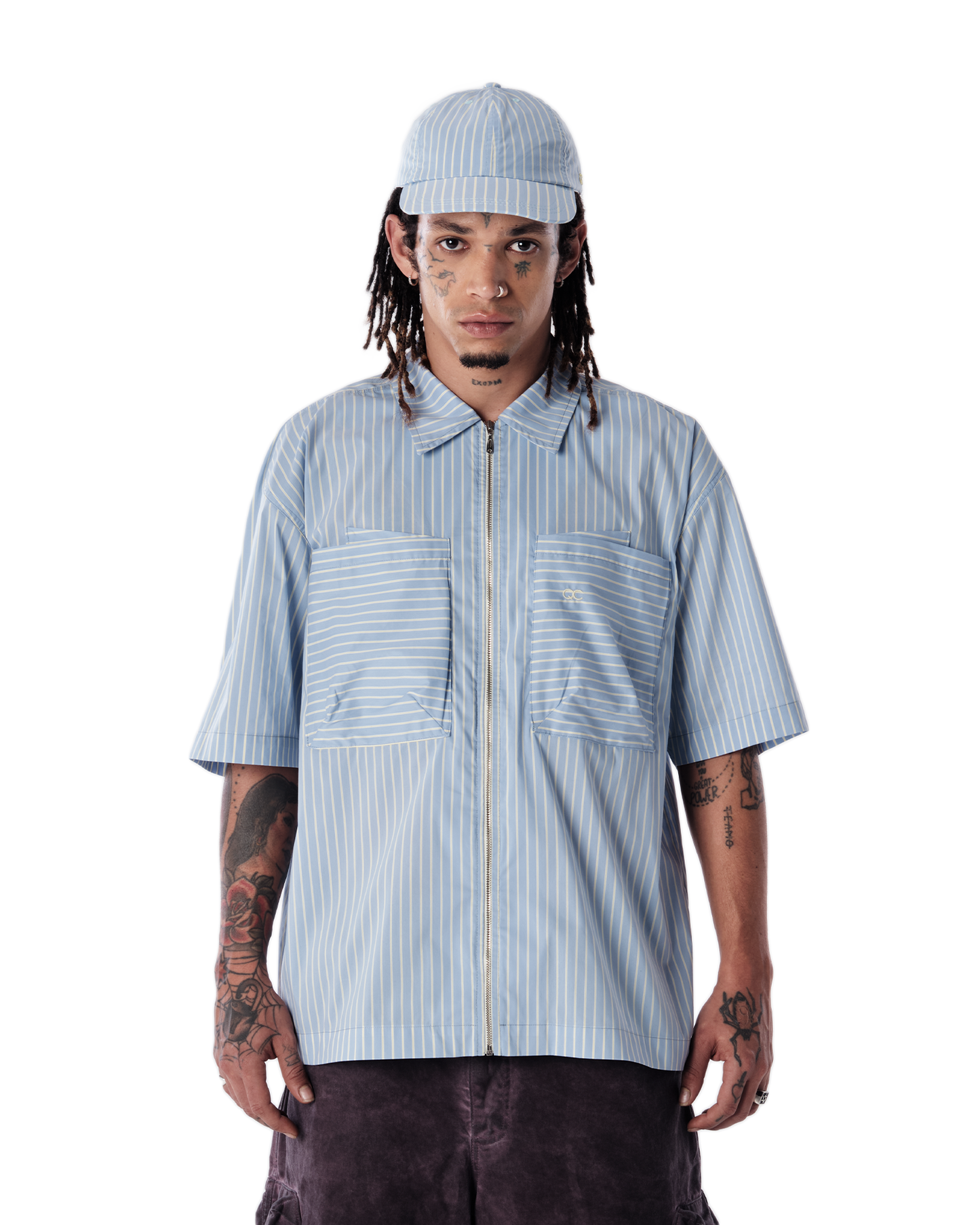 CAMISA TENET FICINO AZUL