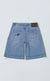 [PRÉ-VENDA] SIDE DART DENIM SUPER BAGGY SHORTS BABY BLUE