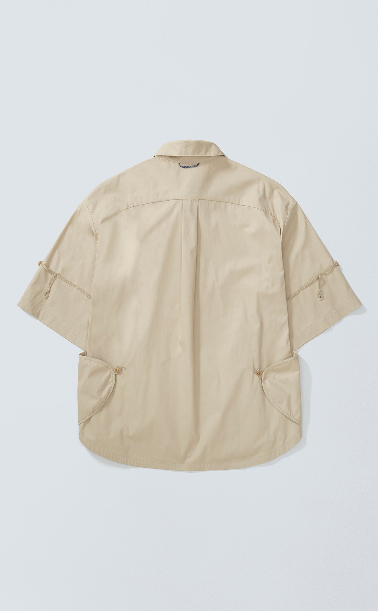 MOTIF SHORTSLEEVE SHIRT CAQUI