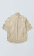 MOTIF SHORTSLEEVE SHIRT CAQUI
