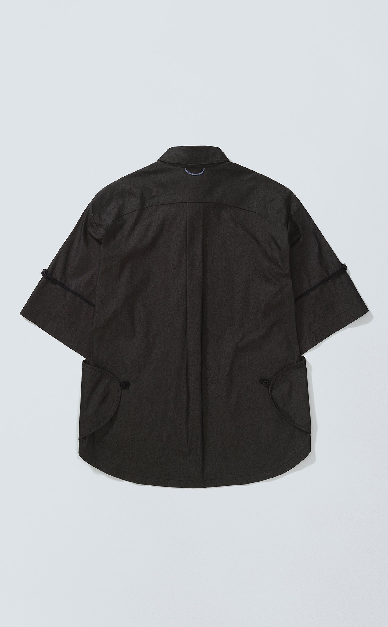 MOTIF SHORTSLEEVE SHIRT PRETO