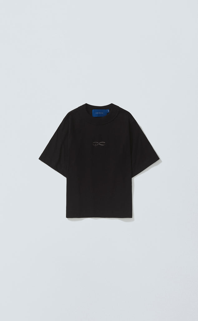 T-SHIRT QUADRO CREATIONS BABY TEE BLACK
