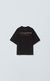 T-SHIRT QUADRO CREATIONS BABY TEE BLACK