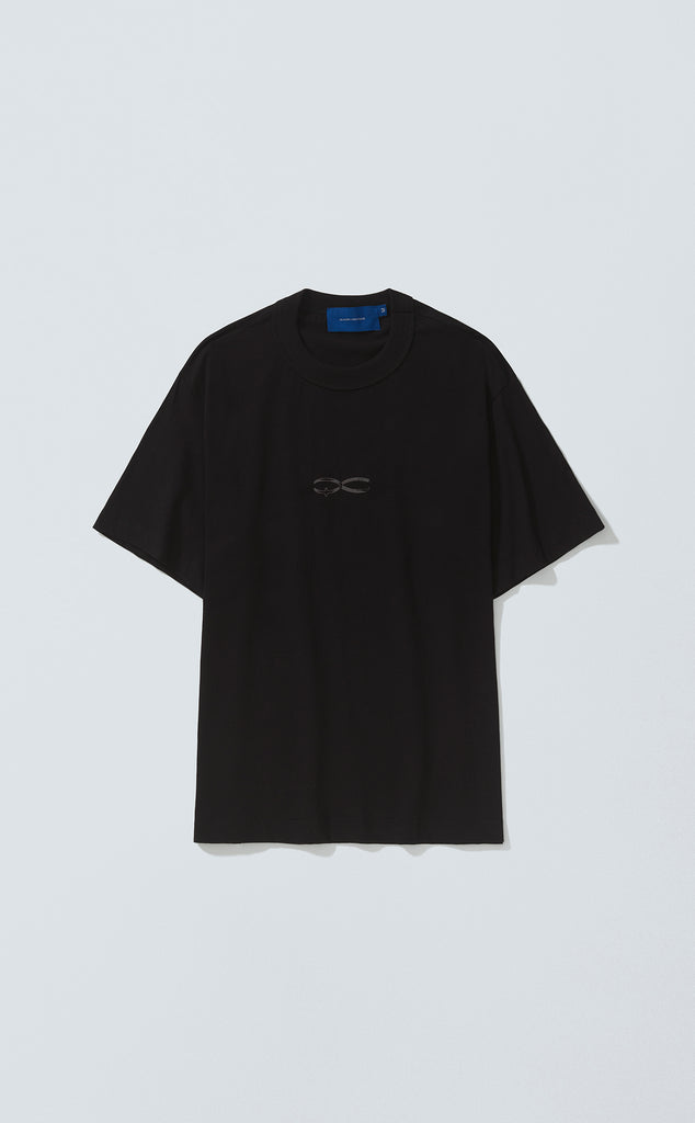 T-SHIRT QUADRO CREATIONS REGULAR BLACK