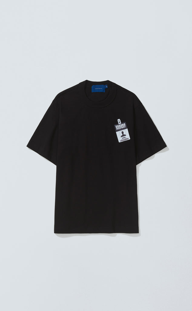 TSHIRT FRAME SENIOR BADGE REGULAR BLACK