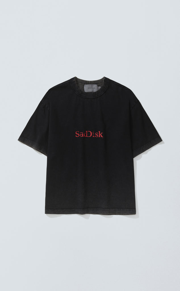 T-SHIRT SADISK BOXY WASHED GREY
