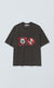 T-SHIRT SUDDEN IMPACT BOXY STONED BLACK