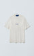 T-SHIRT QUADRO CREATIONS REGULAR OFF WHITE
