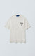 TSHIRT FRAME TEMPORARY BADGE REGULAR OFF WHITE