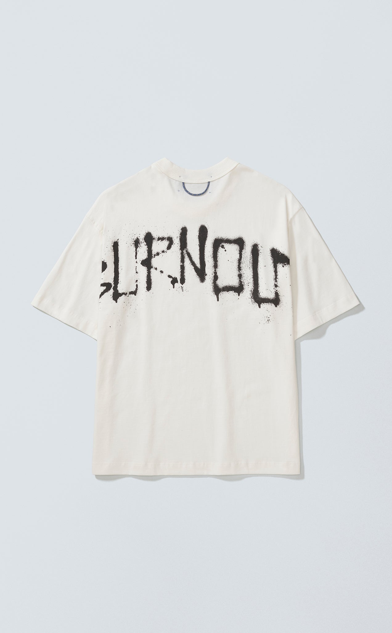 T-SHIRT GRAFITE BURNOUT BOXY OFF WHITE