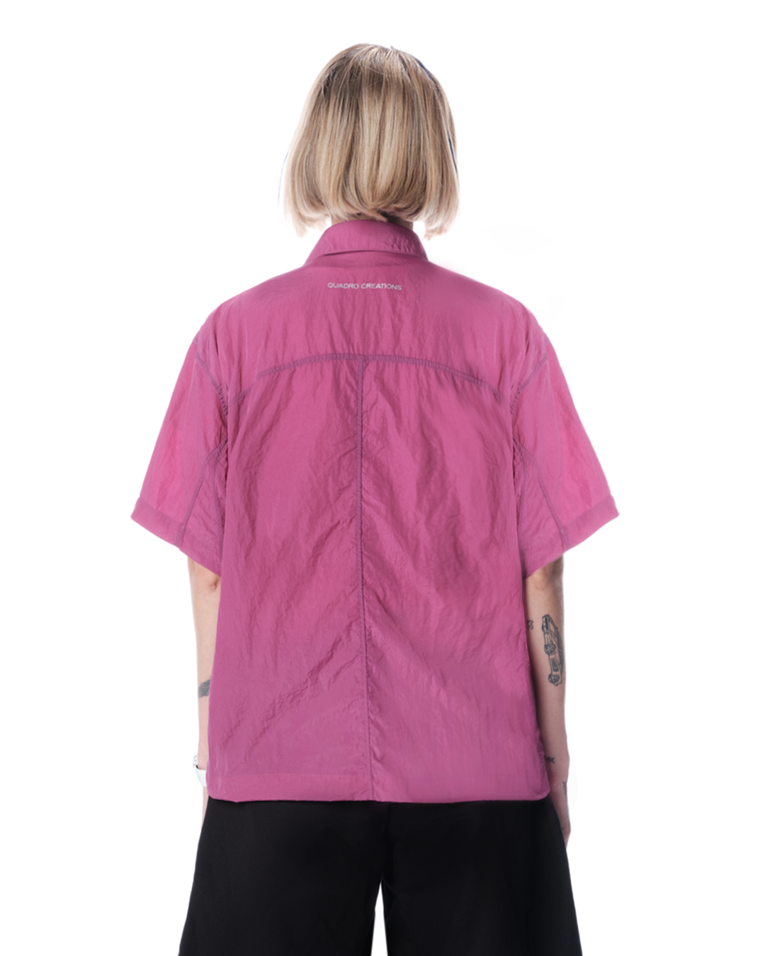 MILETO REVERSIBLE MAGENTA SHIRT