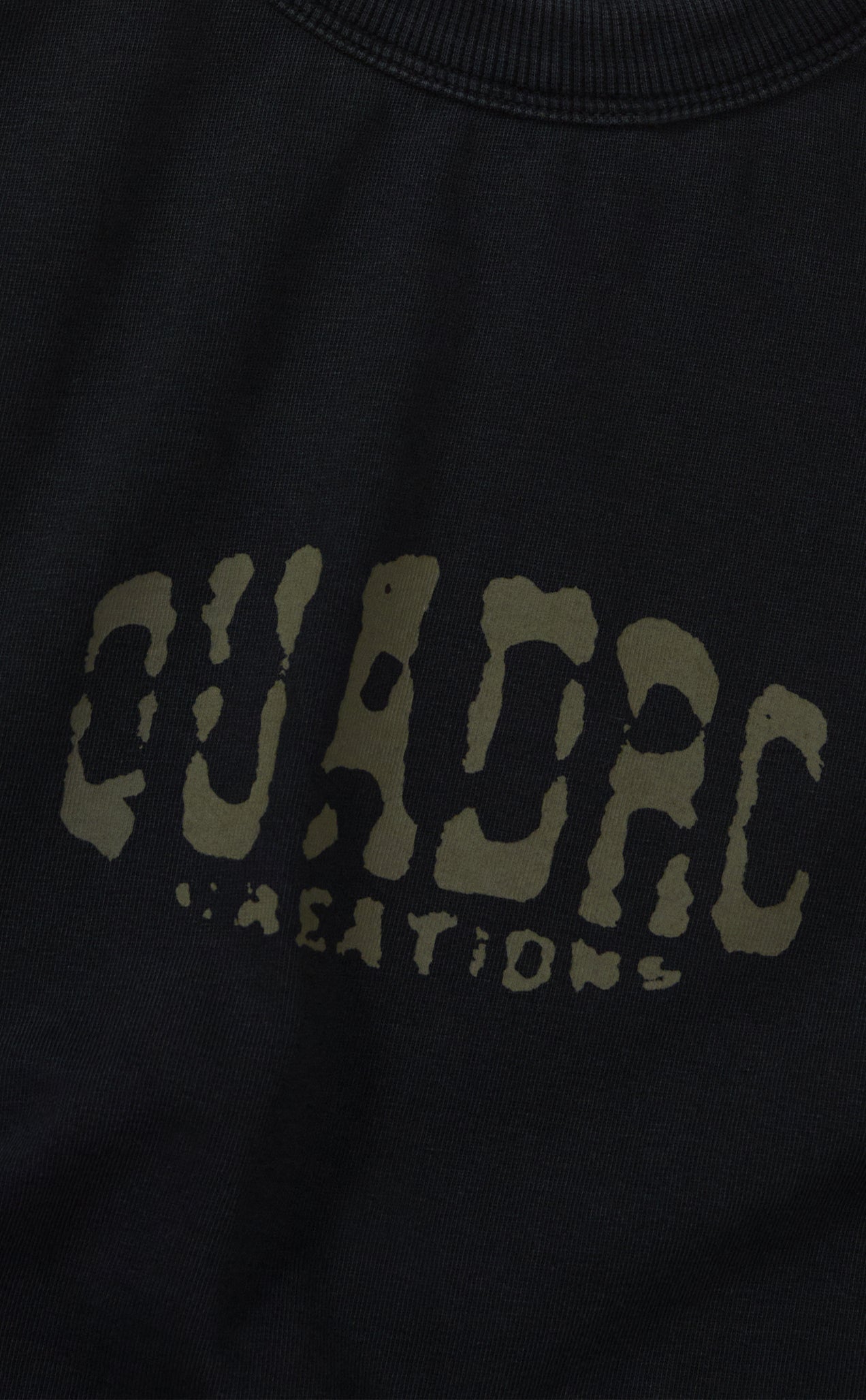 CAMISETA QC ARCO BOXY TIEDYE VERDE [PRÉ-VENDA]