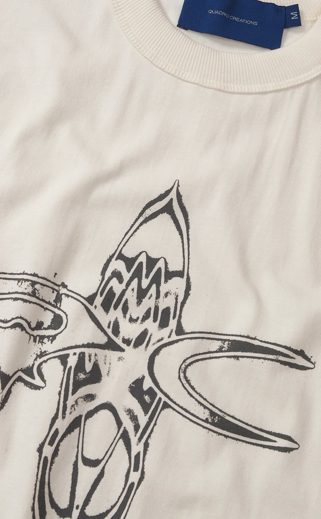 CAMISETA QC ARTHROPODS BOXY OFF WHITE