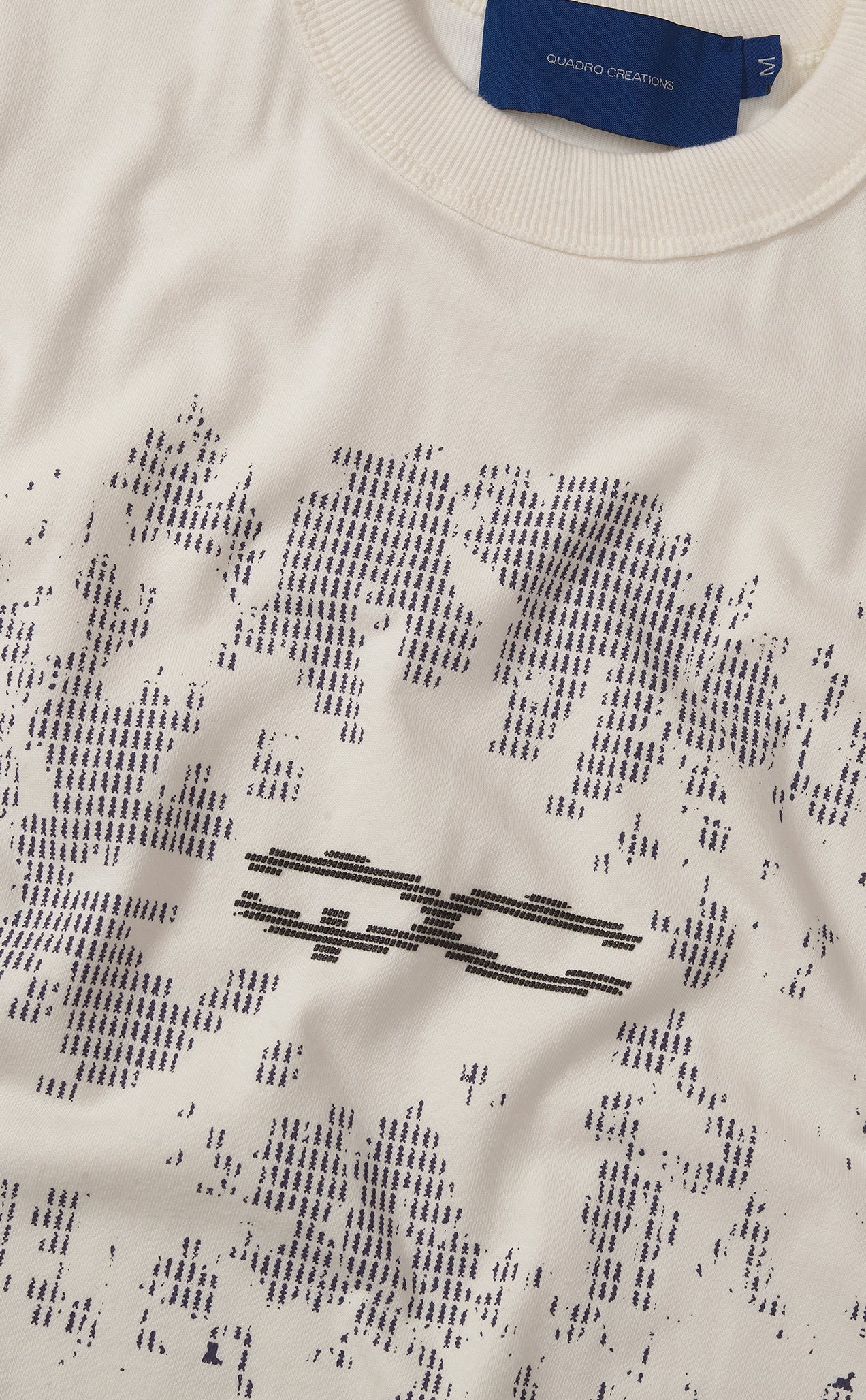 CAMISETA QC CODE BOXY OFF WHITE