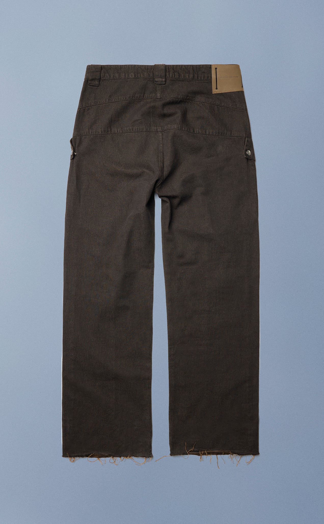CALÇA BRUBECK STRAIGHT JEANS WASHED MARROM [PRÉ-VENDA]