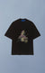 CAMISETA QC JOANINHA BOXY PRETO
