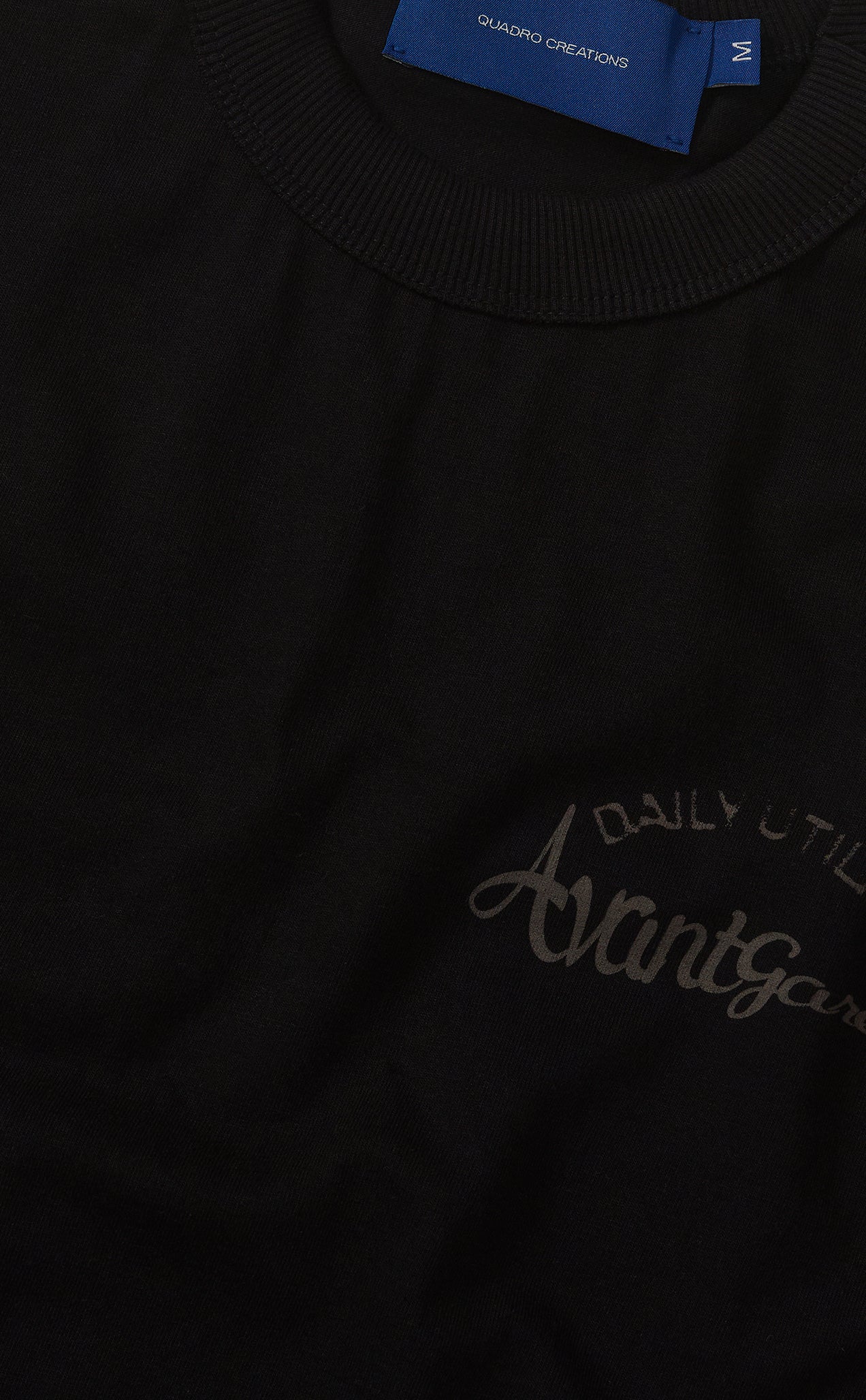 CAMISETA QC DAILY COGU BOXY PRETO