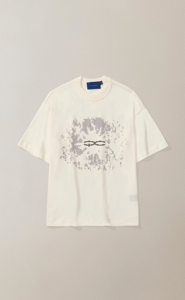 CAMISETA QC CODE BOXY OFF WHITE