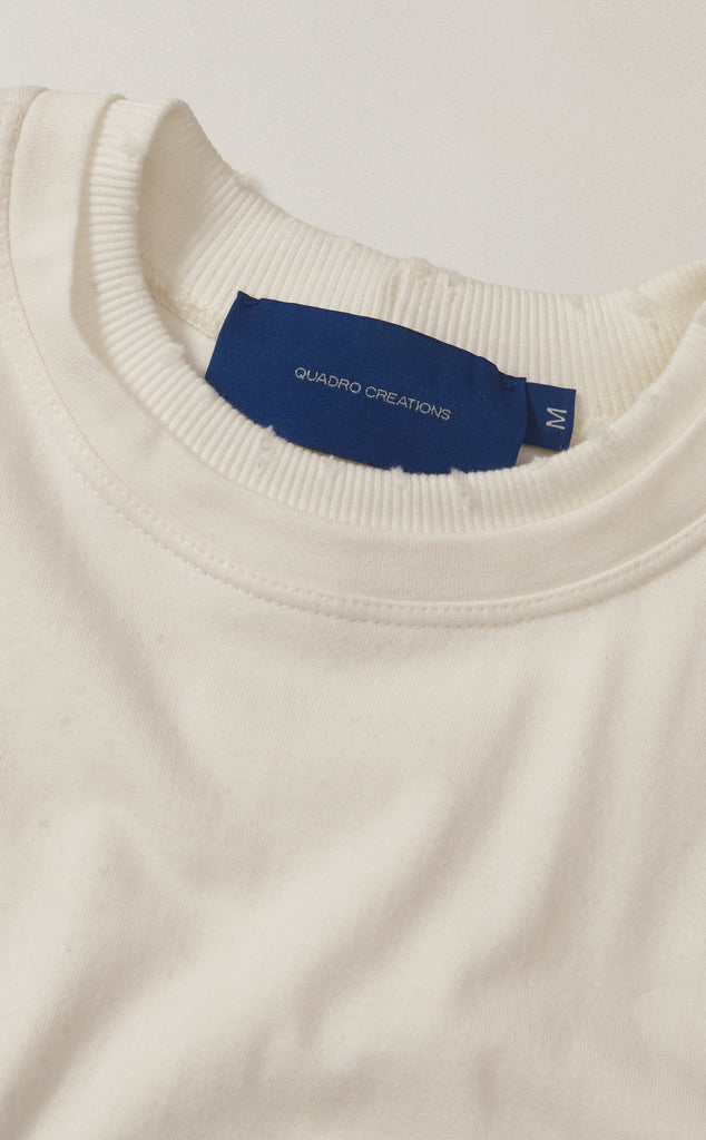 CAMISETA QC DOUBLE TEE BOXY ML OFF WHITE