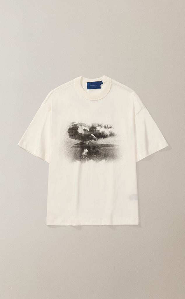 CAMISETA QC 24 DE OUTUBRO BOXY OFF WHITE