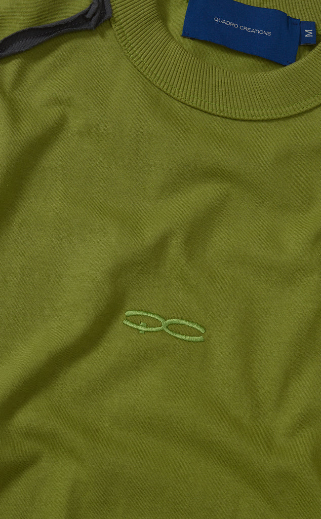 CAMISETA QC VECTOR BOXY ML VERDE