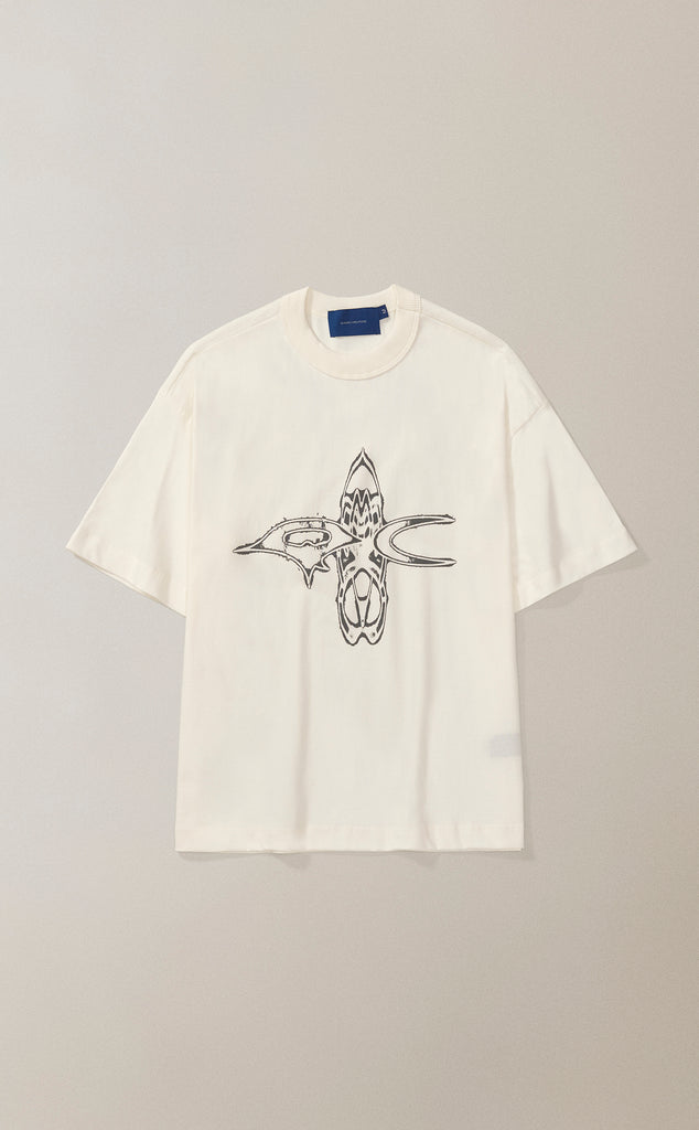 CAMISETA QC ARTHROPODS BOXY OFF WHITE