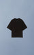 CAMISETA QC SOL EM S.A. BABY TEE PRETO