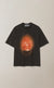 CAMISETA QC NEGRONI BOXY STONED PRETO