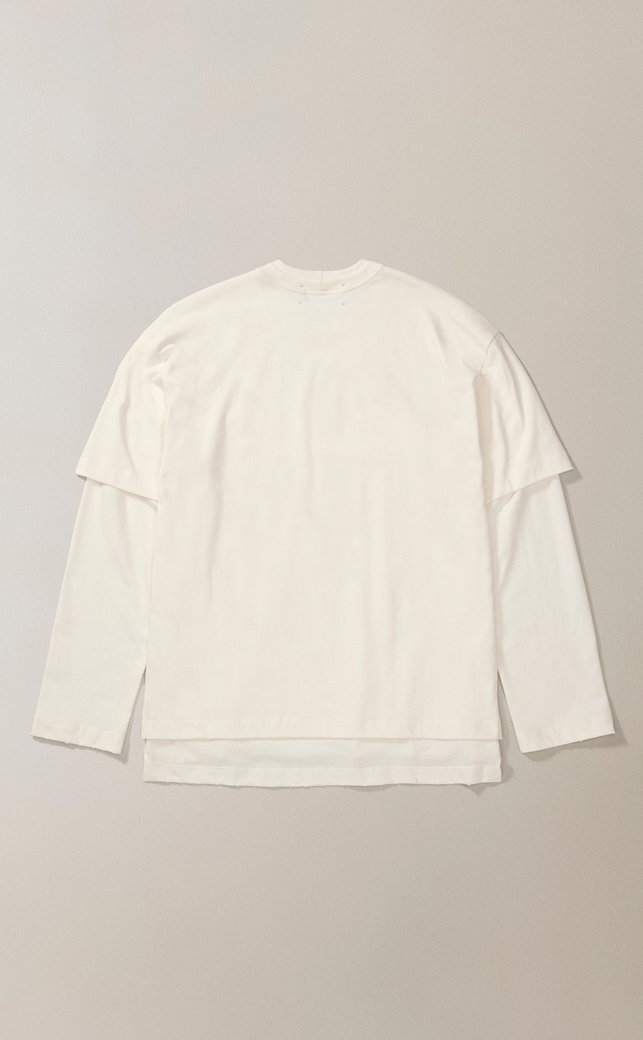 CAMISETA QC DOUBLE TEE BOXY ML OFF WHITE