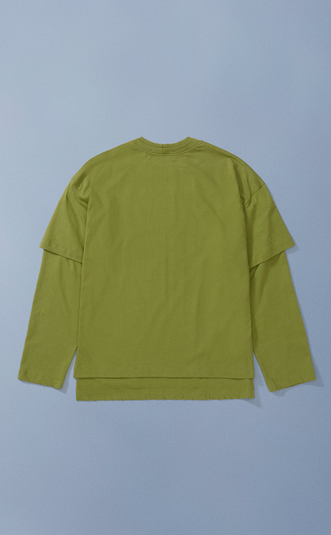 CAMISETA QC DOUBLE TEE BOXY ML VERDE