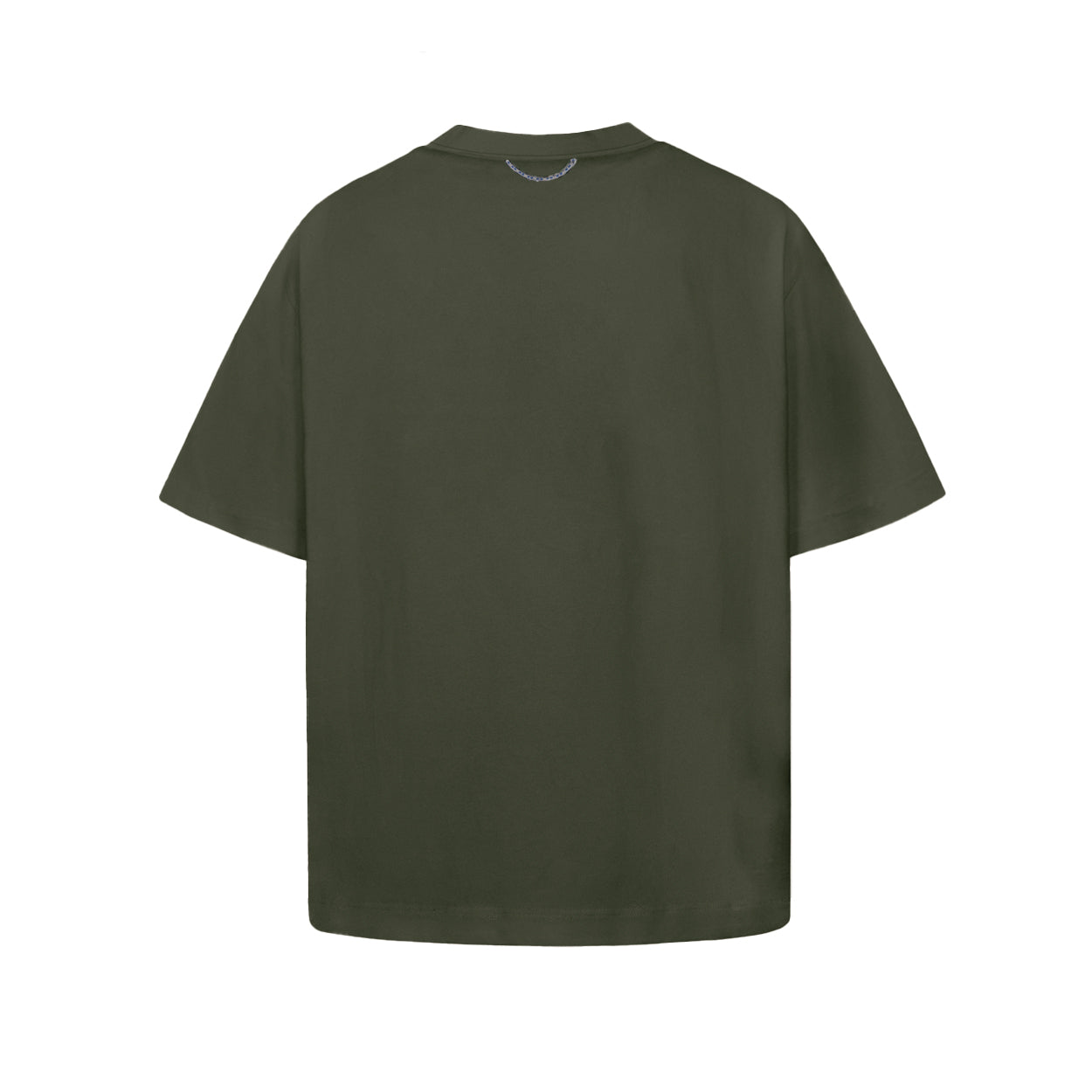 CAMISETA QC STENCIL BOXY VERDE