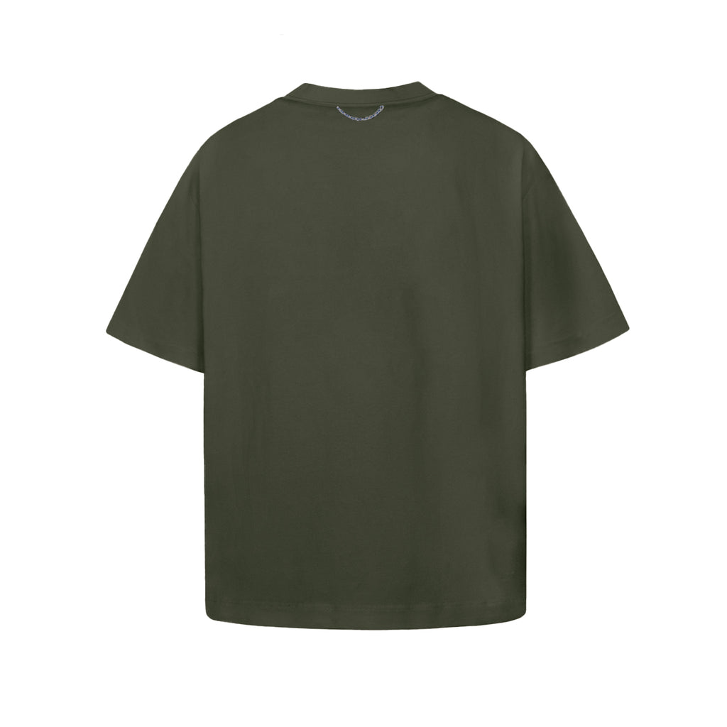 CAMISETA QC RORSCHACH BOXY VERDE