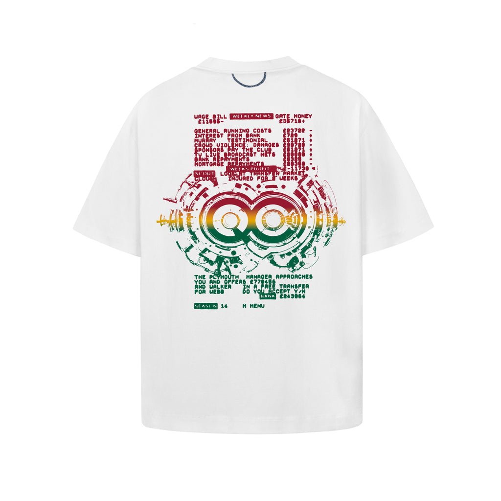 CAMISETA QC SSYSTEM BOXY - OFF-WHITE