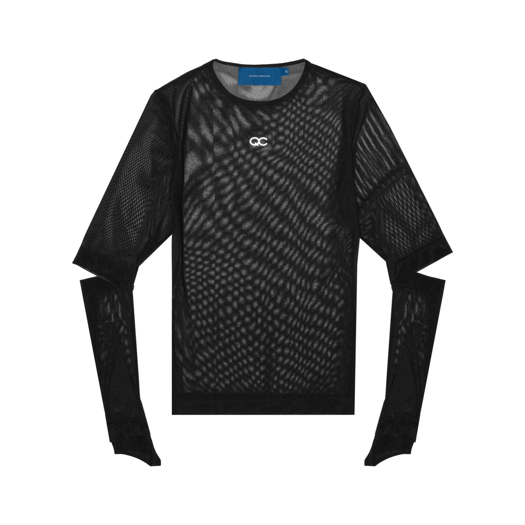QC MESH SKIN BLACK TOP