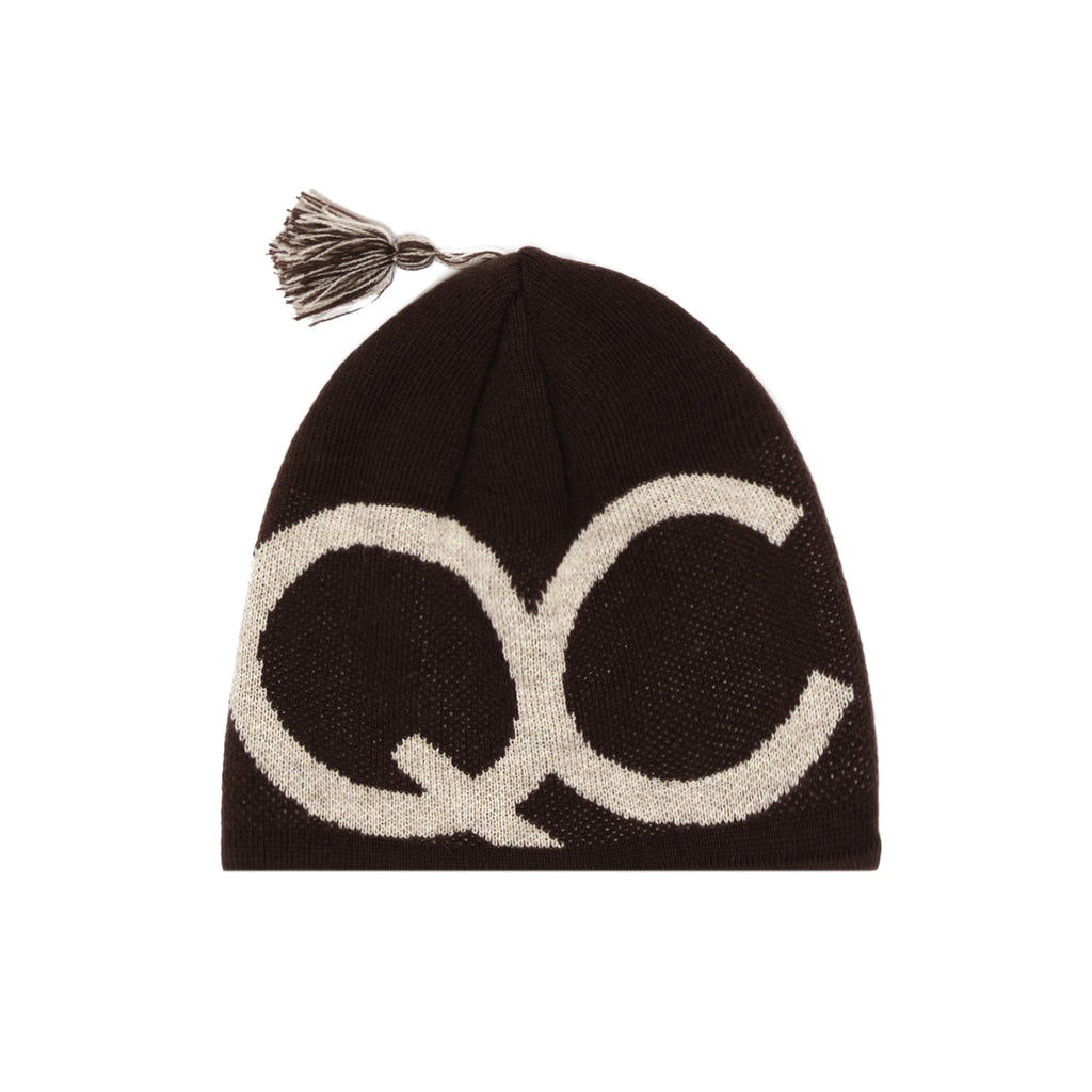 QC ICON BEANIE BROWN